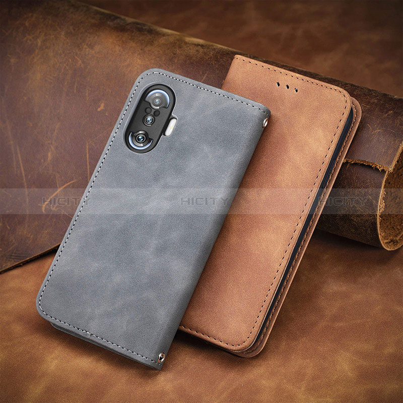 Custodia Portafoglio In Pelle Cover con Supporto S08D per Xiaomi Redmi K40 Gaming 5G