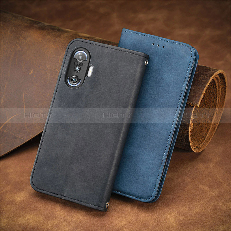 Custodia Portafoglio In Pelle Cover con Supporto S08D per Xiaomi Redmi K40 Gaming 5G