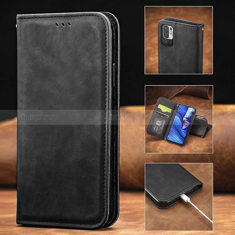 Custodia Portafoglio In Pelle Cover con Supporto S08D per Xiaomi Redmi Note 11 SE 5G