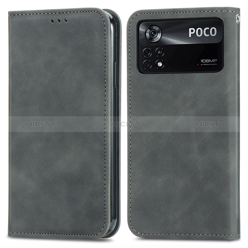 Custodia Portafoglio In Pelle Cover con Supporto S08D per Xiaomi Redmi Note 11E Pro 5G