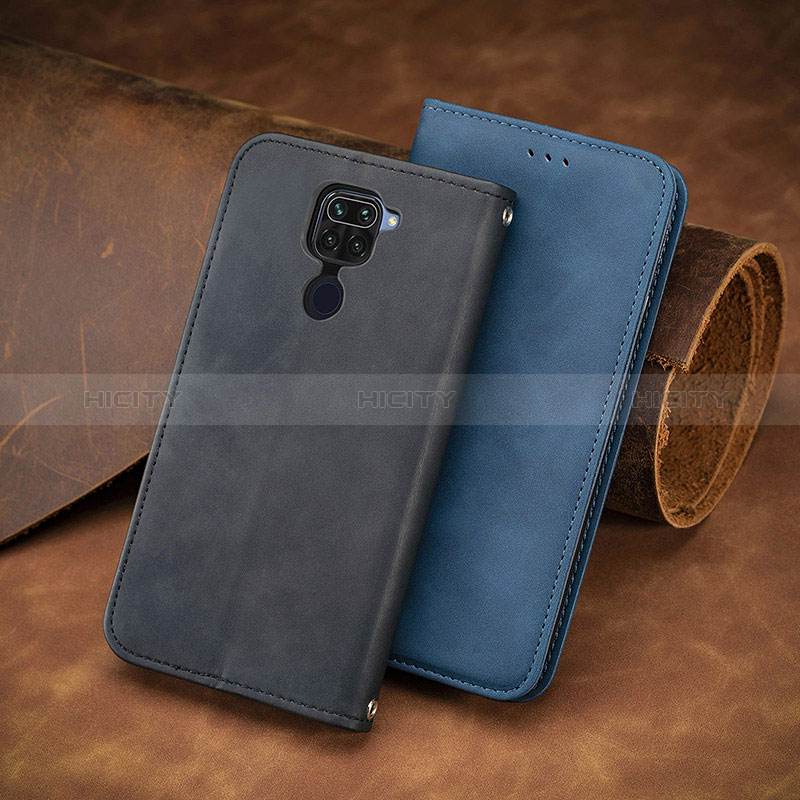 Custodia Portafoglio In Pelle Cover con Supporto S08D per Xiaomi Redmi Note 9