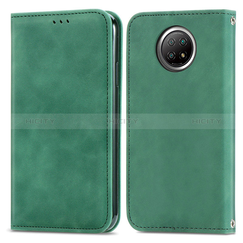 Custodia Portafoglio In Pelle Cover con Supporto S08D per Xiaomi Redmi Note 9 5G