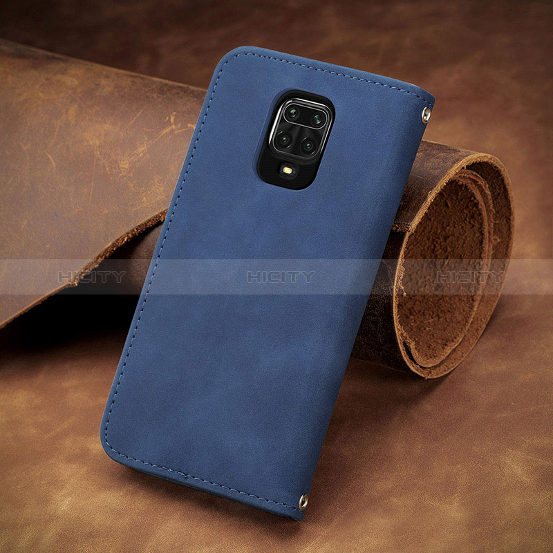 Custodia Portafoglio In Pelle Cover con Supporto S08D per Xiaomi Redmi Note 9 Pro