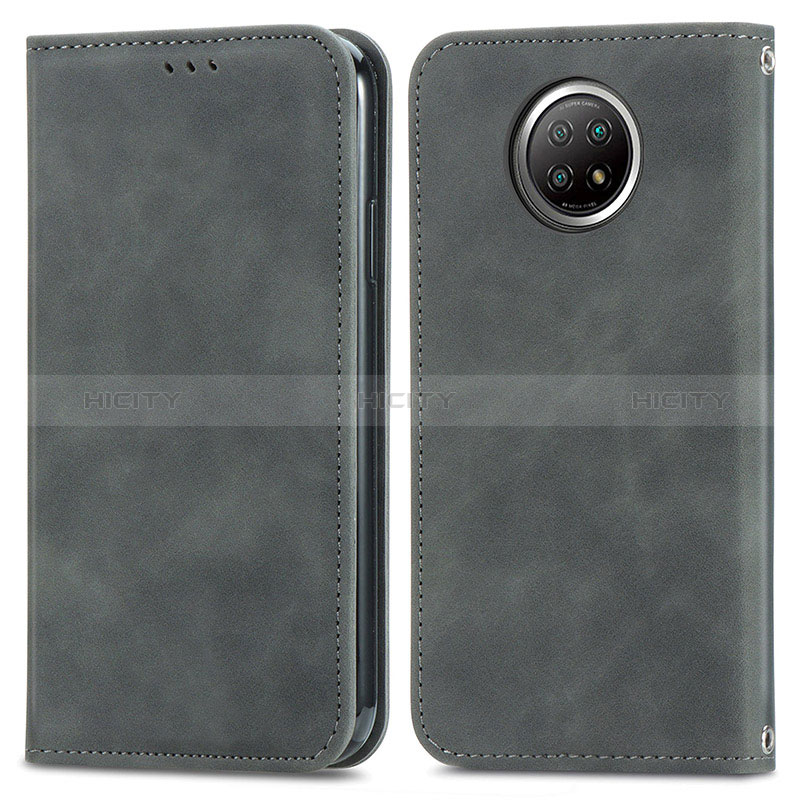 Custodia Portafoglio In Pelle Cover con Supporto S08D per Xiaomi Redmi Note 9T 5G