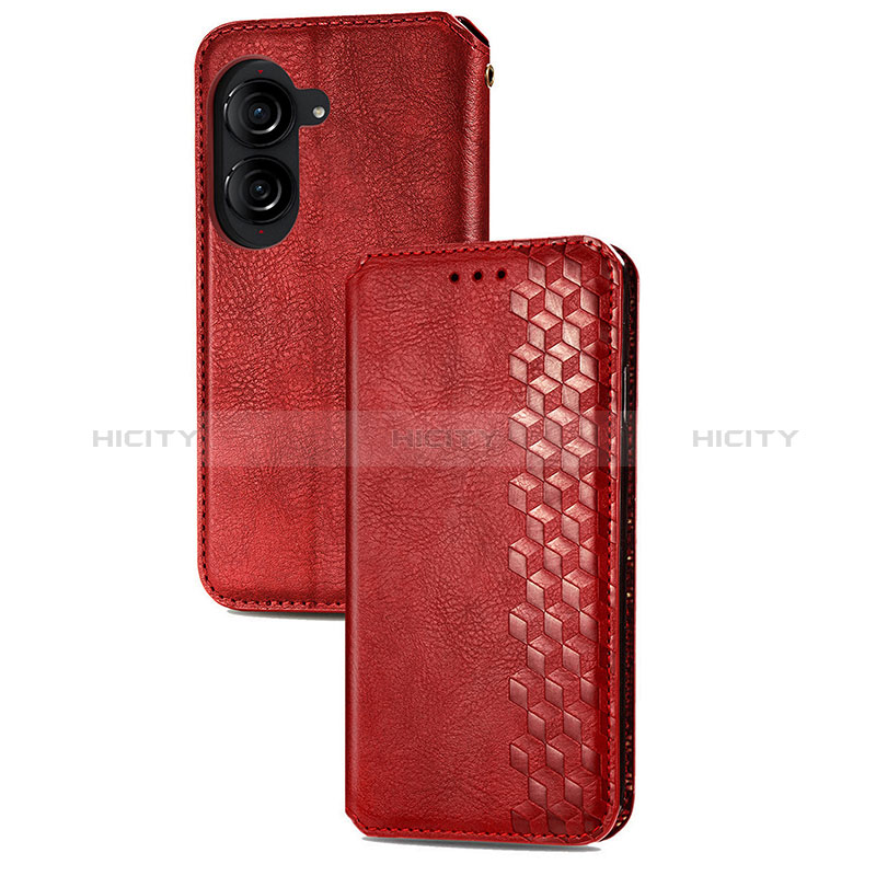 Custodia Portafoglio In Pelle Cover con Supporto S09D per Asus ZenFone 10