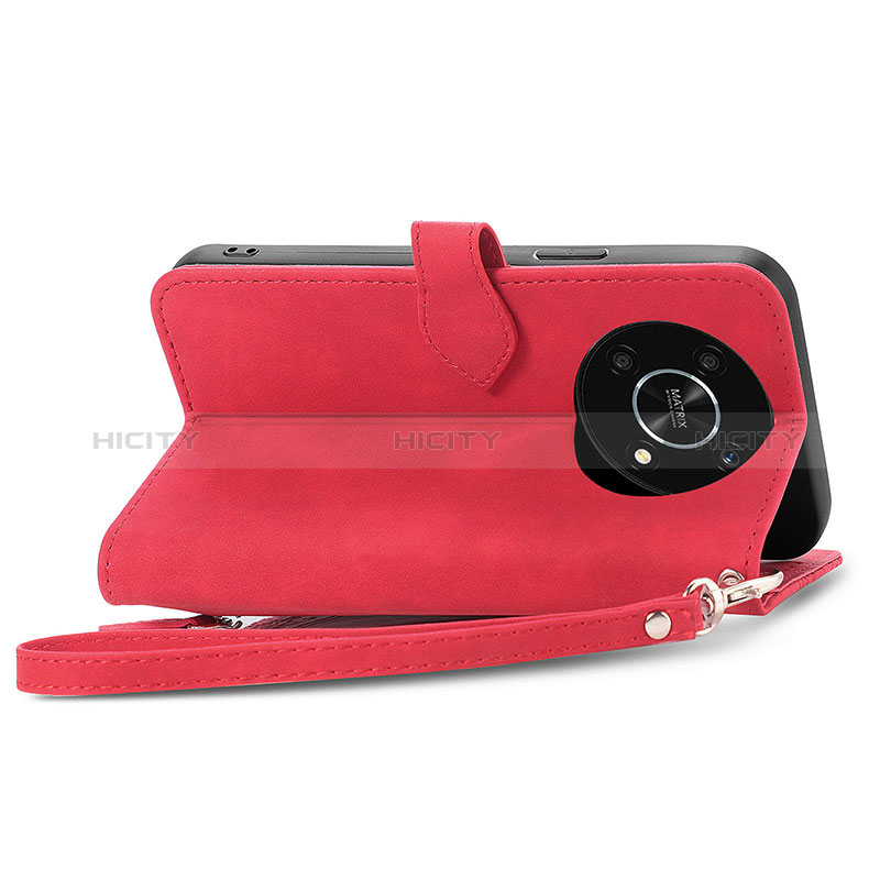 Custodia Portafoglio In Pelle Cover con Supporto S09D per Huawei Enjoy 50 Pro