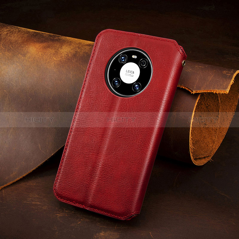 Custodia Portafoglio In Pelle Cover con Supporto S09D per Huawei Mate 40 Pro