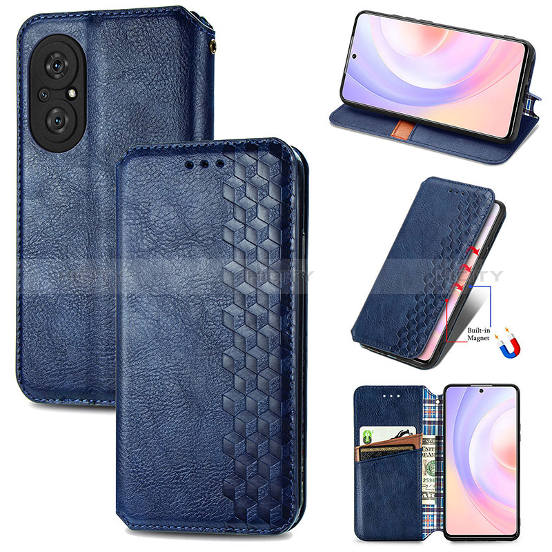 Custodia Portafoglio In Pelle Cover con Supporto S09D per Huawei Nova 9 SE