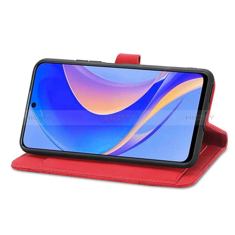 Custodia Portafoglio In Pelle Cover con Supporto S09D per Huawei Nova Y90