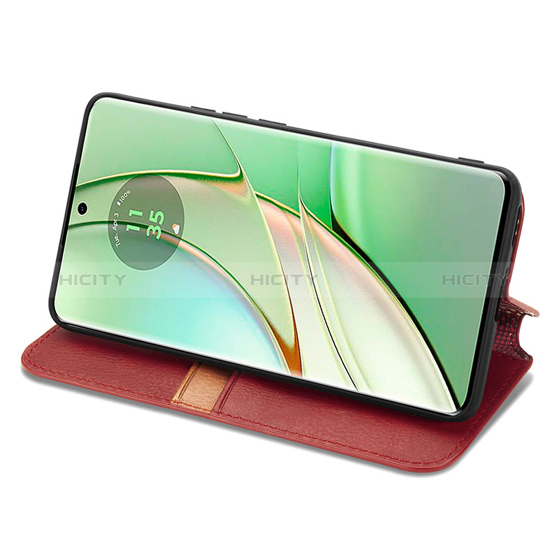 Custodia Portafoglio In Pelle Cover con Supporto S09D per Motorola Moto Edge 40 5G