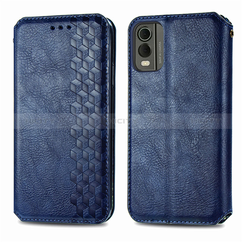 Custodia Portafoglio In Pelle Cover con Supporto S09D per Nokia C32