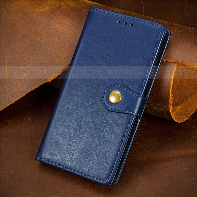 Custodia Portafoglio In Pelle Cover con Supporto S09D per Samsung Galaxy S21 Plus 5G Blu