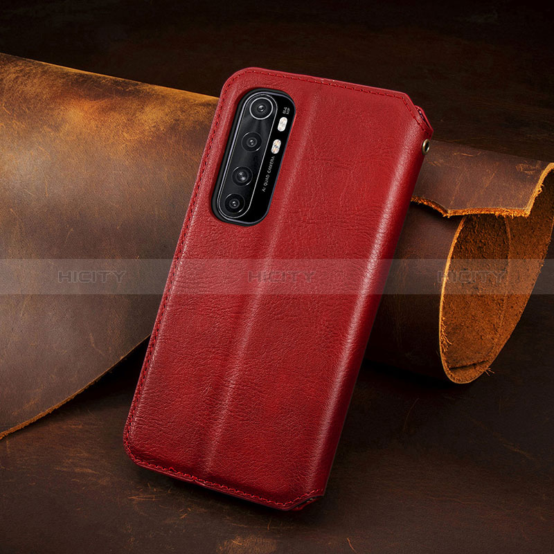 Custodia Portafoglio In Pelle Cover con Supporto S09D per Xiaomi Mi Note 10 Lite