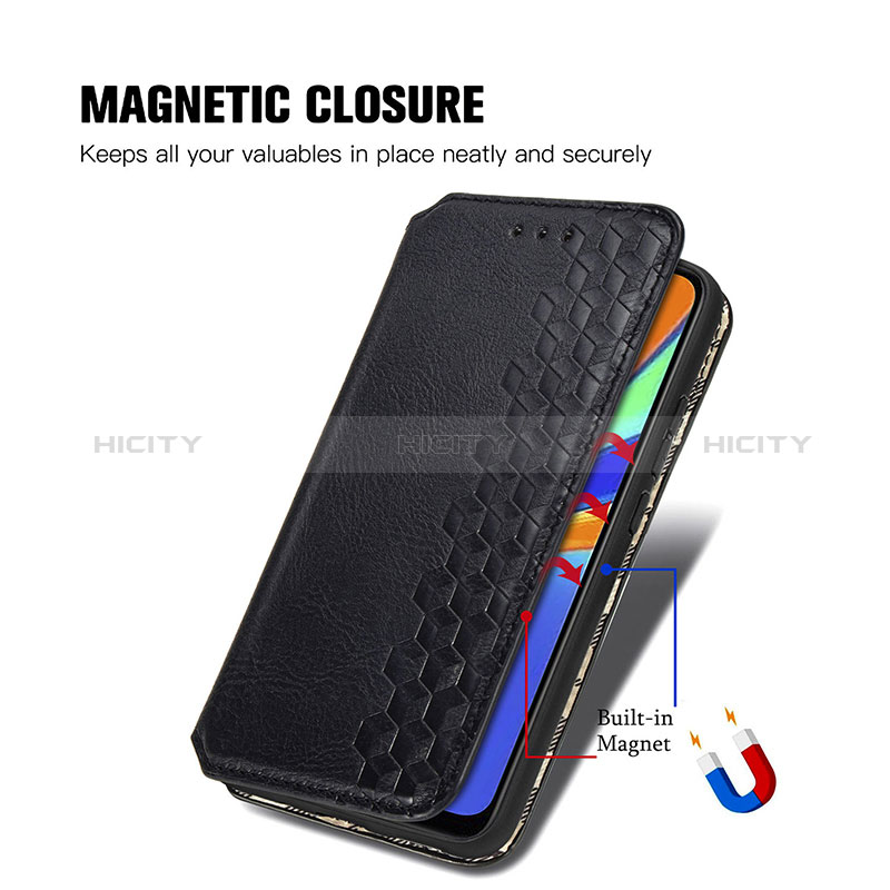 Custodia Portafoglio In Pelle Cover con Supporto S09D per Xiaomi POCO C3