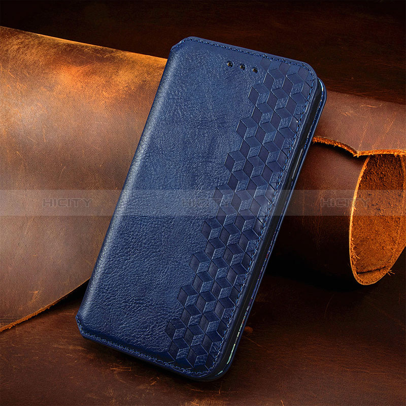 Custodia Portafoglio In Pelle Cover con Supporto S09D per Xiaomi Redmi Note 10 4G