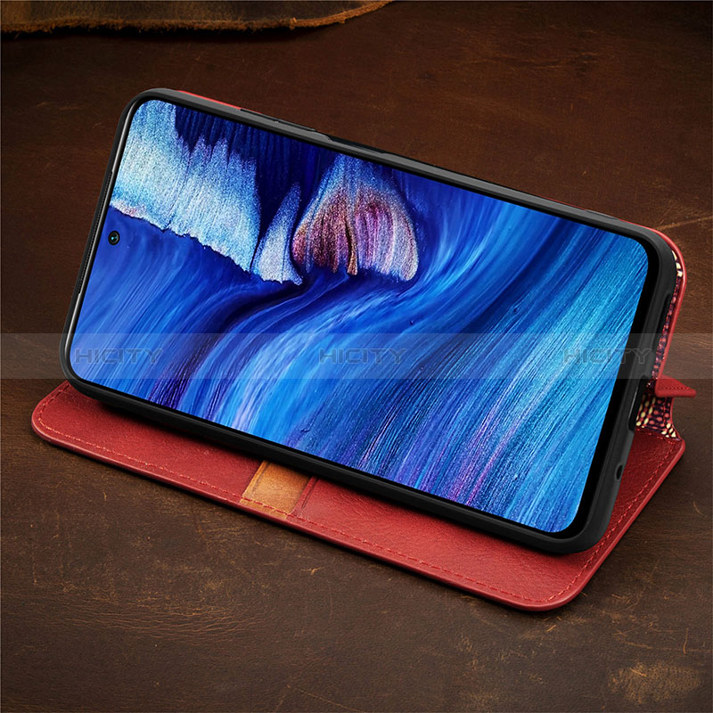 Custodia Portafoglio In Pelle Cover con Supporto S09D per Xiaomi Redmi Note 11 SE 5G