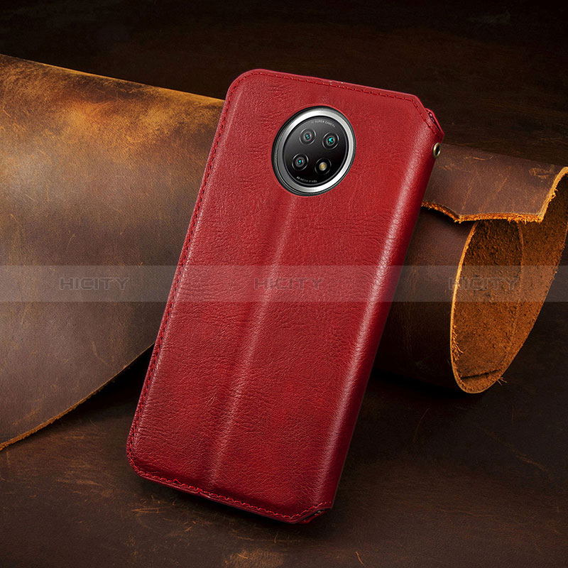 Custodia Portafoglio In Pelle Cover con Supporto S09D per Xiaomi Redmi Note 9 5G