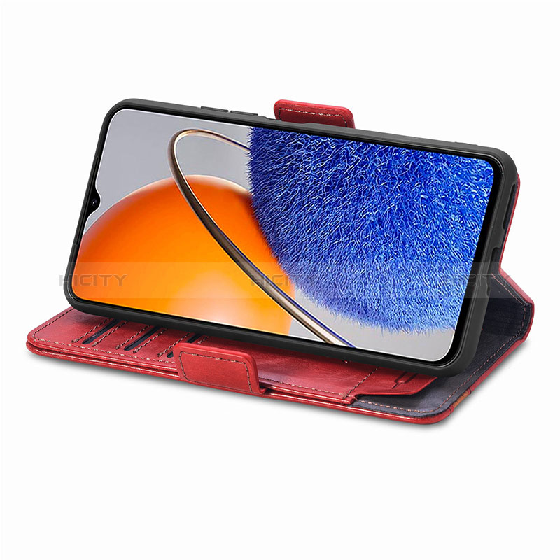 Custodia Portafoglio In Pelle Cover con Supporto S10D per Huawei Enjoy 50z