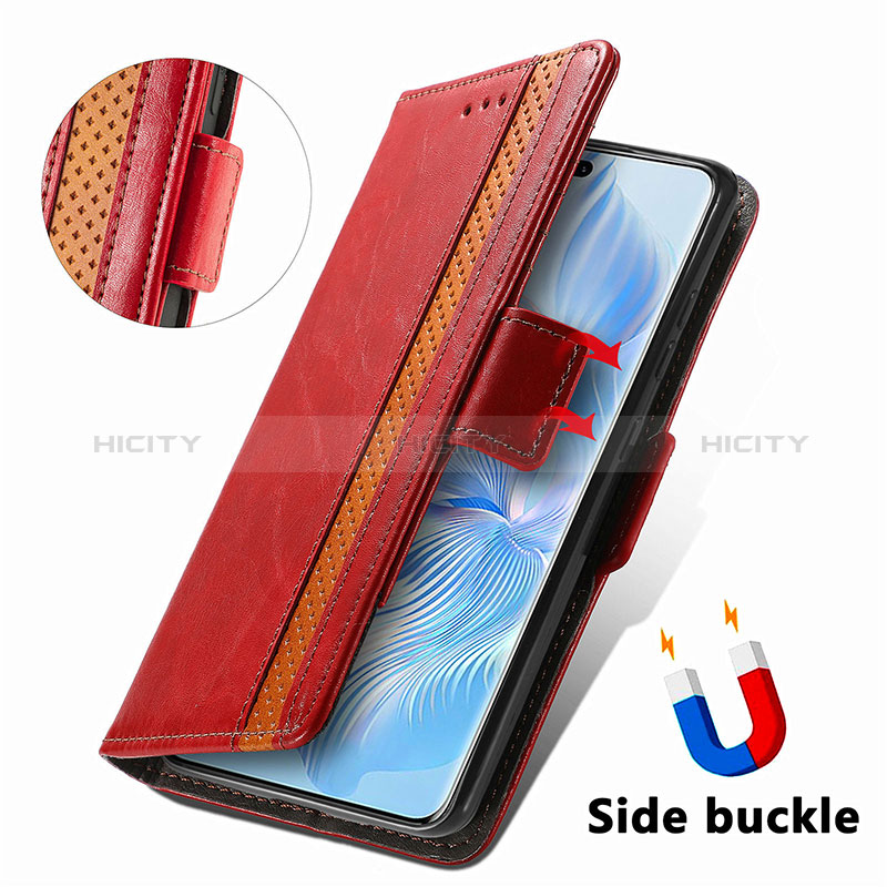 Custodia Portafoglio In Pelle Cover con Supporto S10D per Huawei Honor 80 Pro 5G