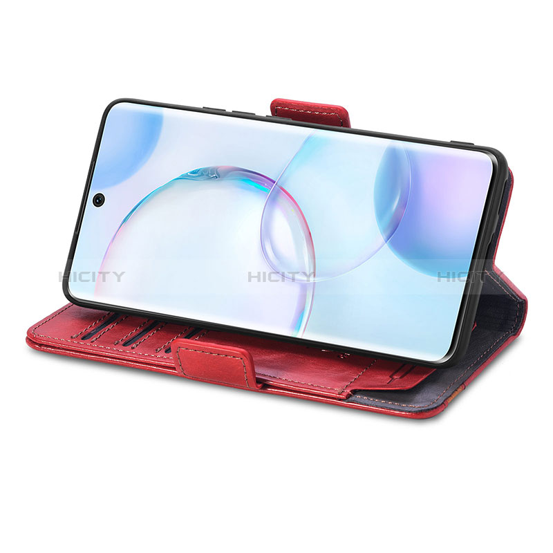 Custodia Portafoglio In Pelle Cover con Supporto S10D per Huawei Nova 9