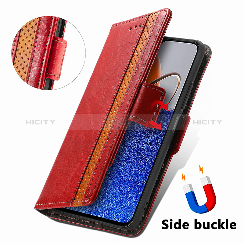 Custodia Portafoglio In Pelle Cover con Supporto S10D per Huawei Nova Y61