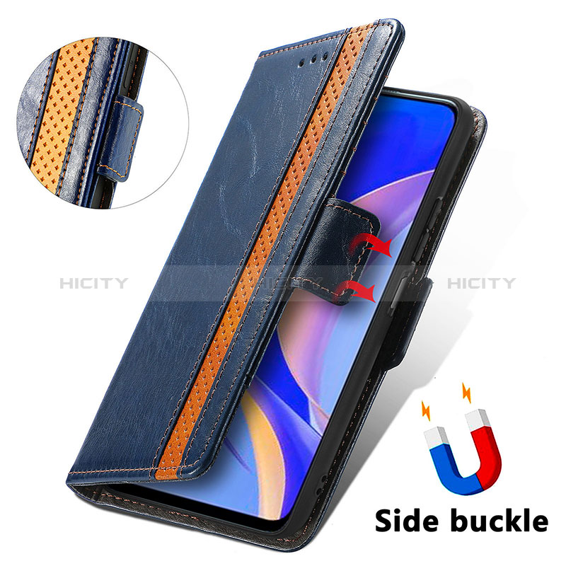 Custodia Portafoglio In Pelle Cover con Supporto S10D per Huawei Nova Y90