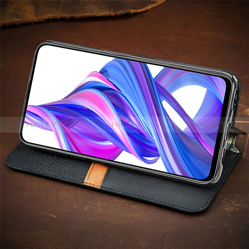 Custodia Portafoglio In Pelle Cover con Supporto S10D per Huawei Y9 Prime (2019)