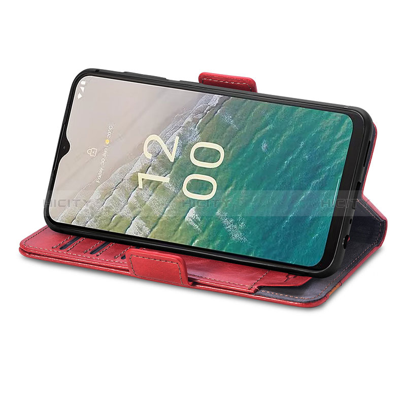 Custodia Portafoglio In Pelle Cover con Supporto S10D per Nokia C210