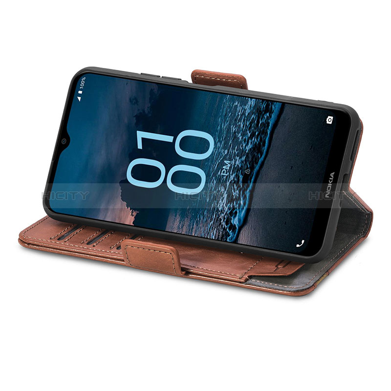 Custodia Portafoglio In Pelle Cover con Supporto S10D per Nokia G100