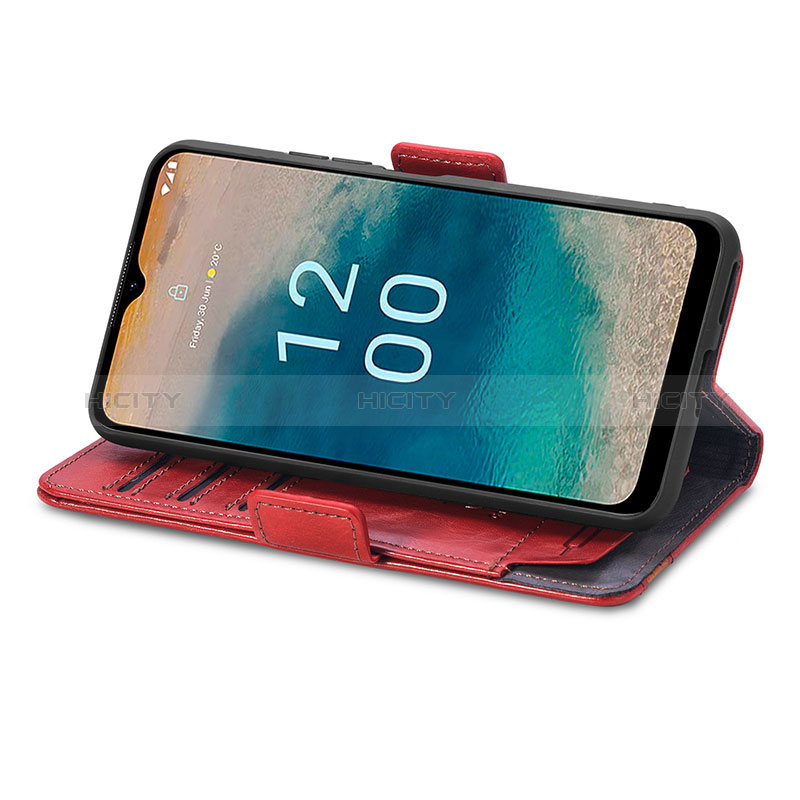 Custodia Portafoglio In Pelle Cover con Supporto S10D per Nokia G22