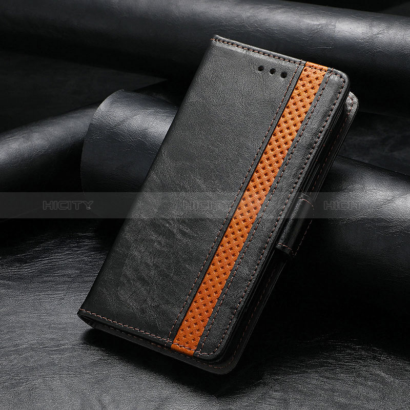 Custodia Portafoglio In Pelle Cover con Supporto S10D per Nothing Phone 2 Nero