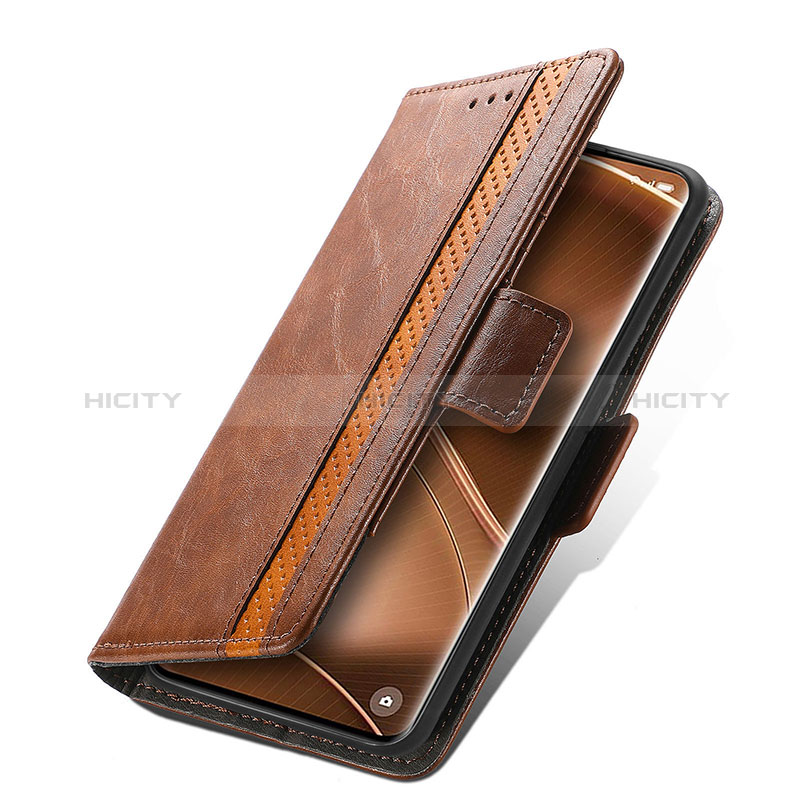 Custodia Portafoglio In Pelle Cover con Supporto S10D per Oppo Find X6 Pro 5G