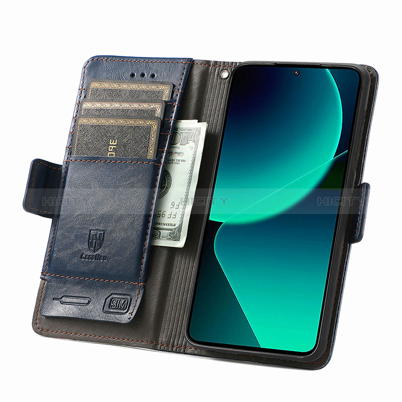 Custodia Portafoglio In Pelle Cover con Supporto S10D per Xiaomi Mi 13T Pro 5G