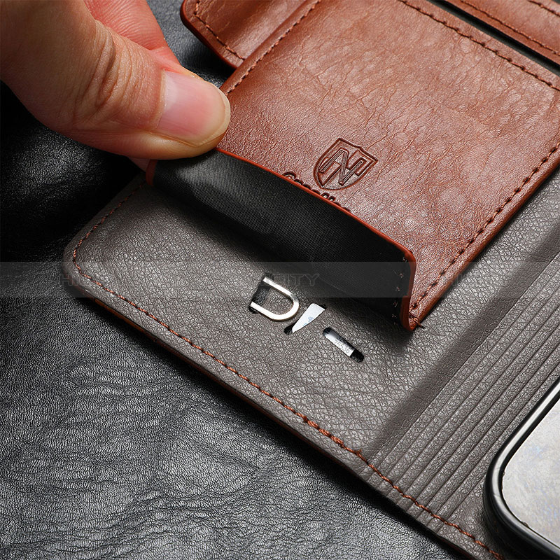 Custodia Portafoglio In Pelle Cover con Supporto S10D per Xiaomi Poco C55