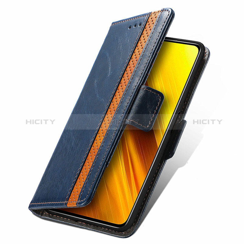 Custodia Portafoglio In Pelle Cover con Supporto S10D per Xiaomi Poco X3 Pro