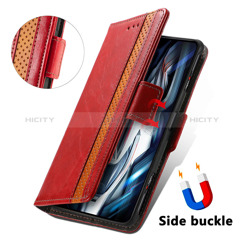 Custodia Portafoglio In Pelle Cover con Supporto S10D per Xiaomi Redmi K50 Gaming 5G