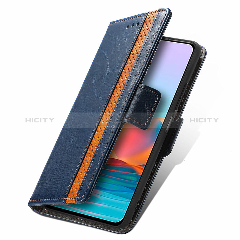 Custodia Portafoglio In Pelle Cover con Supporto S10D per Xiaomi Redmi Note 10 Pro 4G