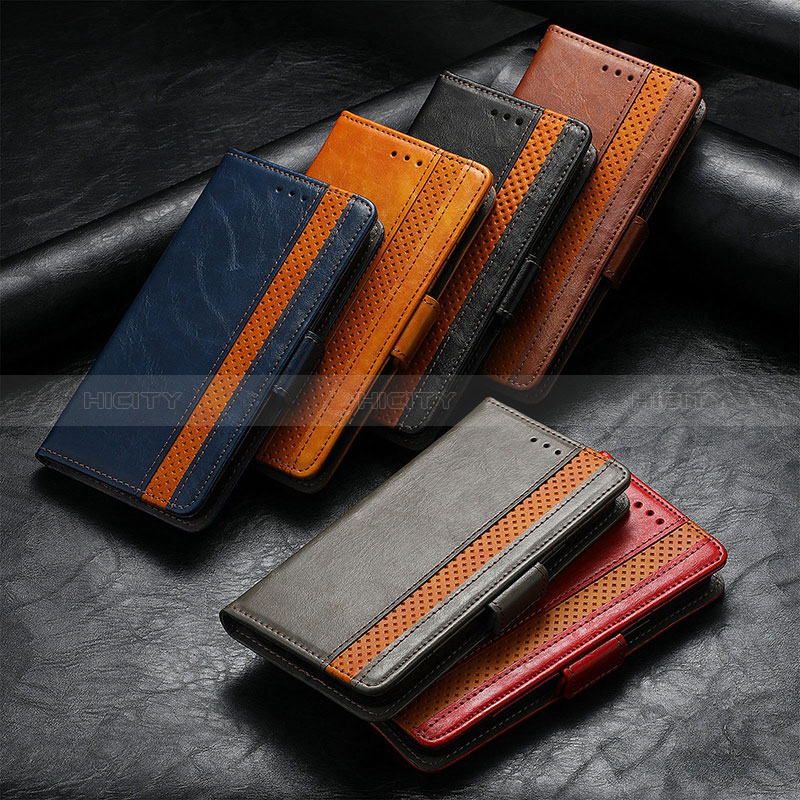 Custodia Portafoglio In Pelle Cover con Supporto S10D per Xiaomi Redmi Note 10 Pro Max