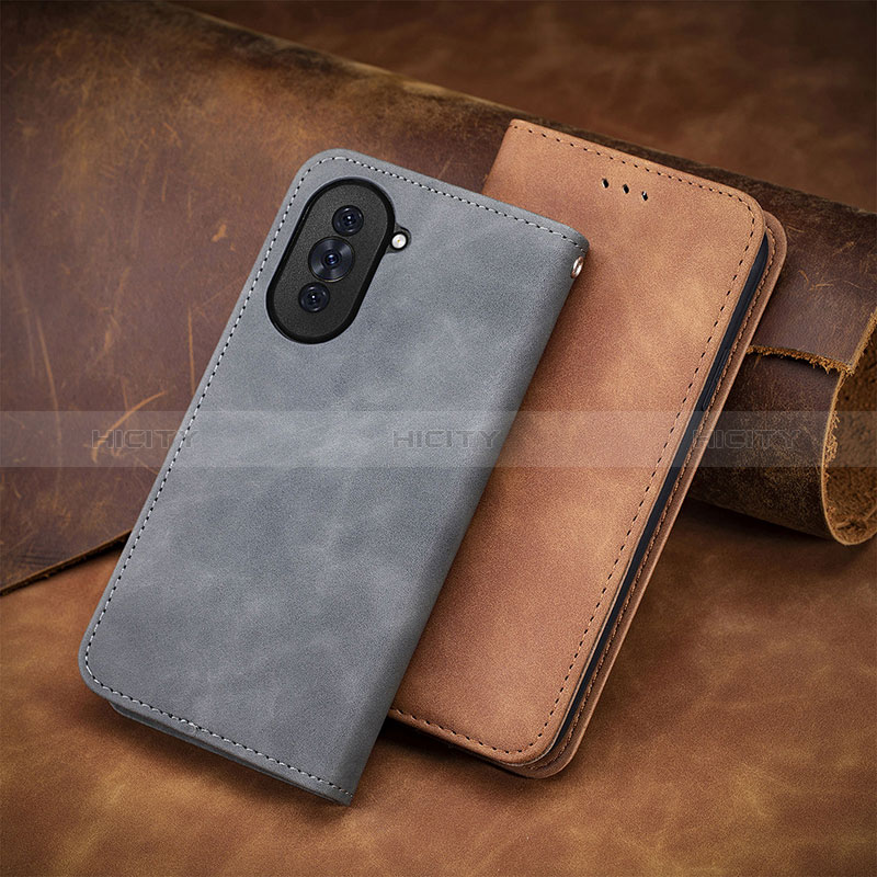 Custodia Portafoglio In Pelle Cover con Supporto S12D per Huawei Nova 10