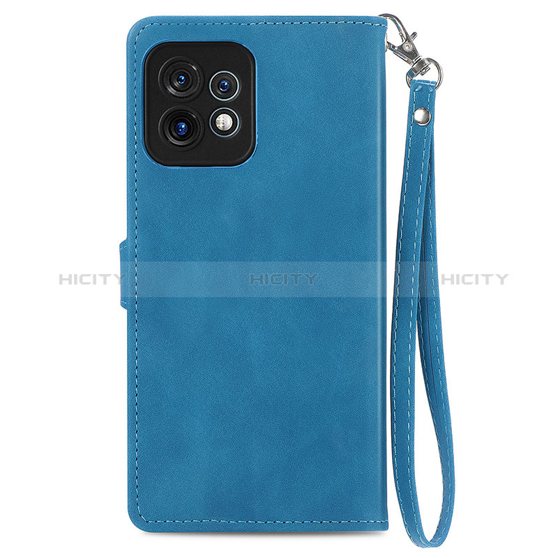 Custodia Portafoglio In Pelle Cover con Supporto S14D per Motorola Moto Edge 40 Pro 5G