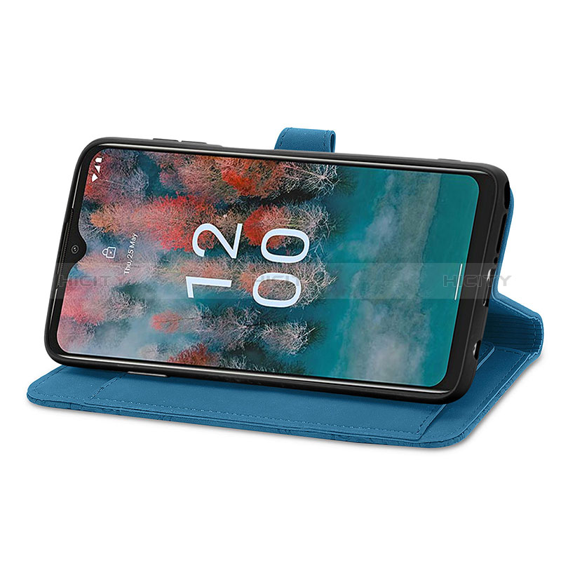 Custodia Portafoglio In Pelle Cover con Supporto S14D per Nokia C12