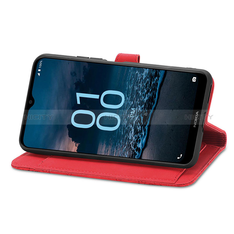 Custodia Portafoglio In Pelle Cover con Supporto S14D per Nokia G100