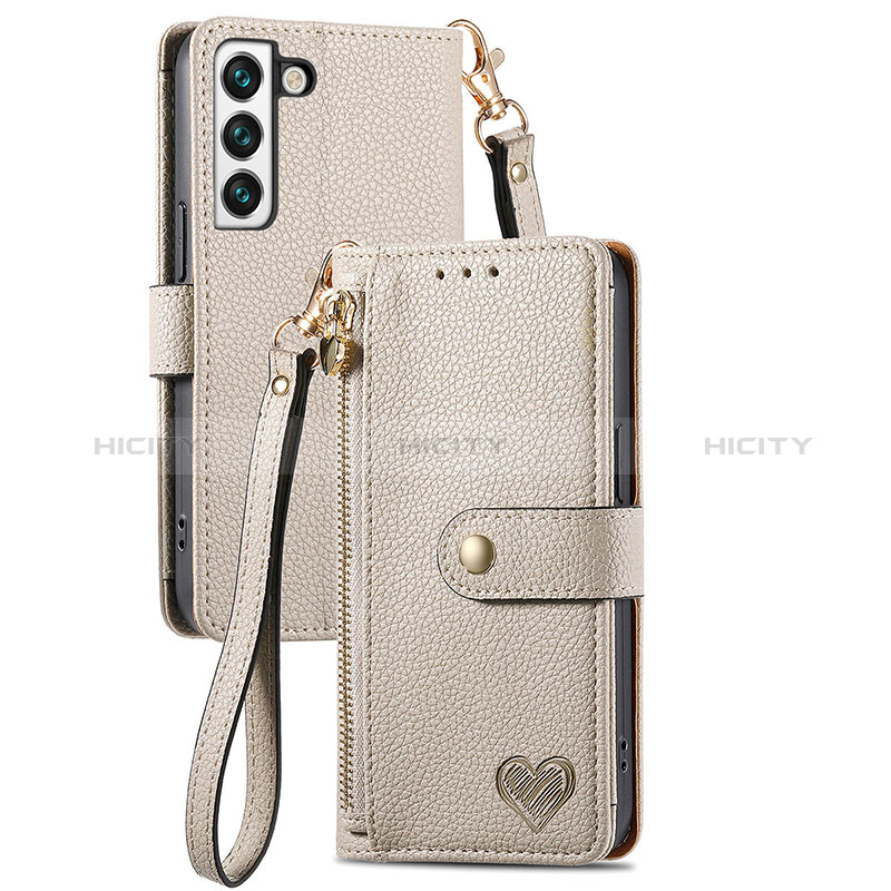 Custodia Portafoglio In Pelle Cover con Supporto S15D per Samsung Galaxy S23 5G