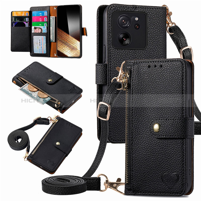 Custodia Portafoglio In Pelle Cover con Supporto S16D per Xiaomi Mi 13T 5G