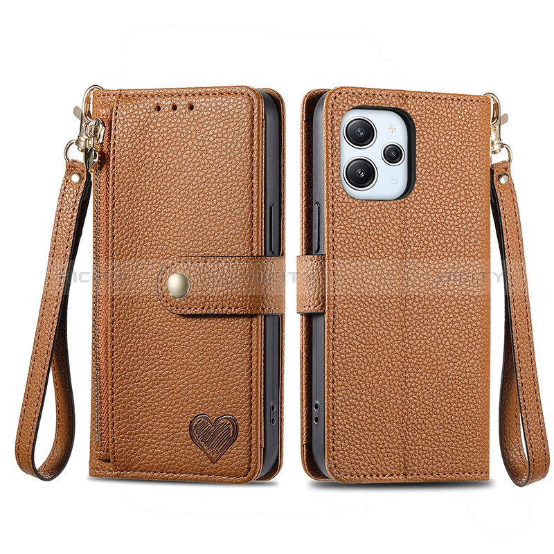 Custodia Portafoglio In Pelle Cover con Supporto S16D per Xiaomi Redmi 12 4G