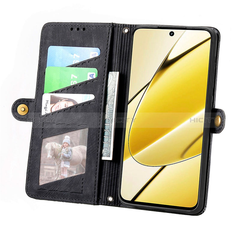 Custodia Portafoglio In Pelle Cover con Supporto S17D per Realme 11 5G