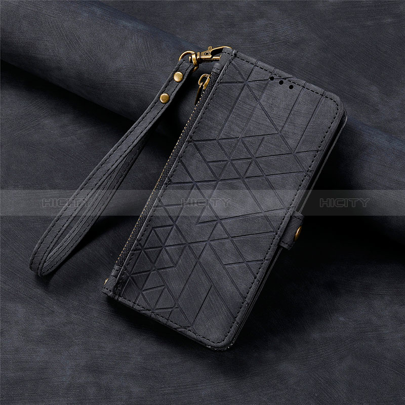 Custodia Portafoglio In Pelle Cover con Supporto S17D per Samsung Galaxy S20 FE 5G Nero