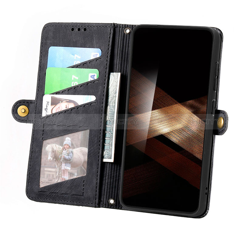 Custodia Portafoglio In Pelle Cover con Supporto S17D per Samsung Galaxy S24 5G