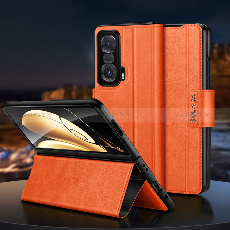 Custodia Portafoglio In Pelle Cover con Supporto SD1 per Huawei Honor Magic V 5G