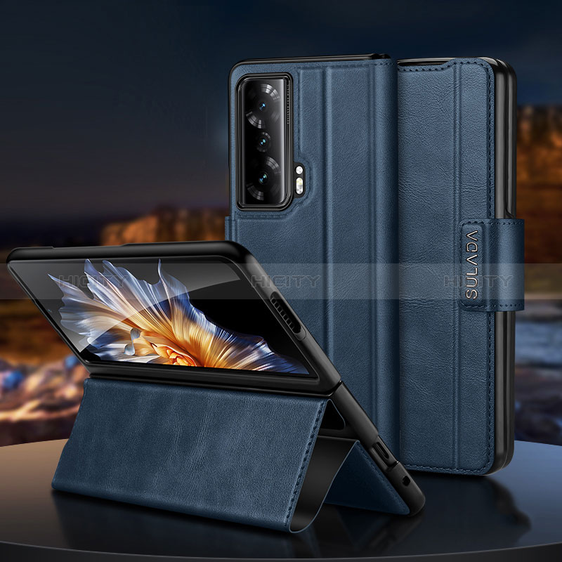 Custodia Portafoglio In Pelle Cover con Supporto SD1 per Huawei Honor Magic Vs 5G